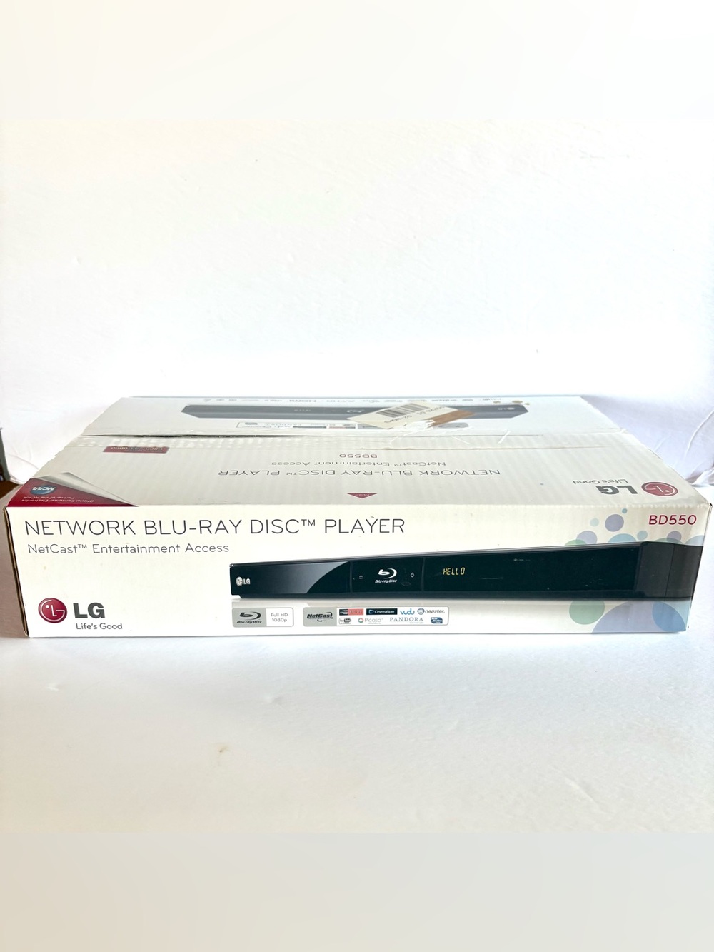NEW LG Network Blu-Ray Disc Player BD550